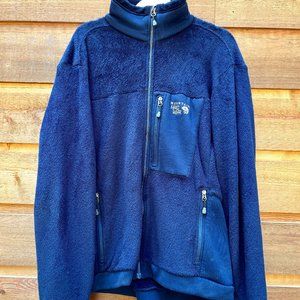 Mountain Hardware Polartec Fleece Blue Men's large
